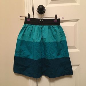 Colorblock Skirt